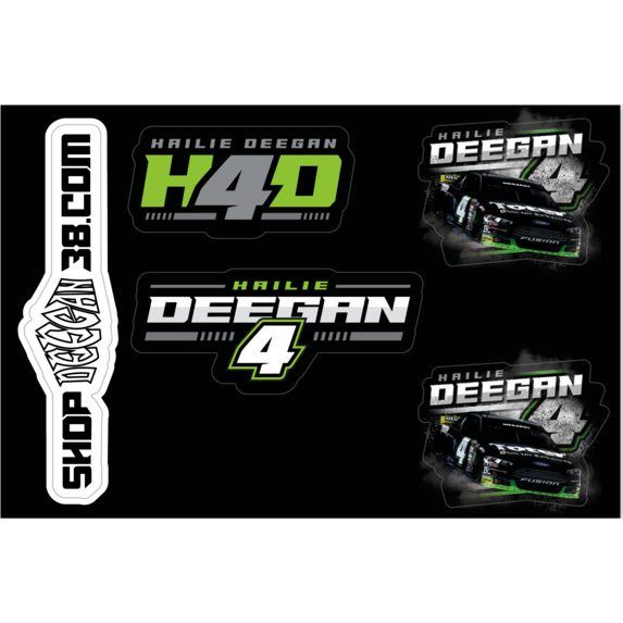 Hailie Deegan Sticker Sheet