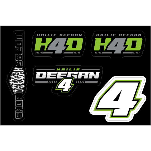 Hailie Deegan Sticker Sheet